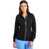 Healing Hands Womens Scrub Jacket 2 Pocket HH360 5067 Carly Zip Up Stylish Women Jacket