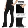 Healing Hands Women’s Scrub Pant Tori Cargo Bottoms with 5 Pockets and 2-Way Stretch Fabric 9133(Black)