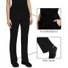 Healing Hands Women’s Scrub Pant Tori Cargo Bottoms with 5 Pockets and 2-Way Stretch Fabric 9133(Black)