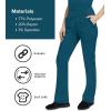 Healing Hands Women’s Scrub Pant Tori Cargo Bottoms with 5 Pockets and 2-Way Stretch Fabric 9133(Caribbean)