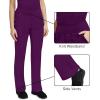Healing Hands Women’s Scrub Pant Tori Cargo Bottoms with 5 Pockets and 2-Way Stretch Fabric 9133(Eggplant)