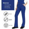 Healing Hands Women’s Scrub Pant Tori Cargo Bottoms with 5 Pockets and 2-Way Stretch Fabric 9133(Galaxy Blue)