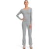 Healing Hands Women’s Scrub Pant Tori Cargo Bottoms with 5 Pockets and 2-Way Stretch Fabric 9133(Grey)