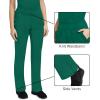 Healing Hands Women’s Scrub Pant Tori Cargo Bottoms with 5 Pockets and 2-Way Stretch Fabric 9133(Hunter)