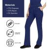 Healing Hands Women’s Scrub Pant Tori Cargo Bottoms with 5 Pockets and 2-Way Stretch Fabric 9133(Navy)