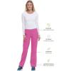 Healing Hands Women’s Scrub Pant Tori Cargo Bottoms with 5 Pockets and 2-Way Stretch Fabric 9133(Shocking Pink)
