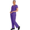 Healing Hands Women’s Scrub Pant Tori Cargo Bottoms with 5 Pockets and 2-Way Stretch Fabric 9133(True Grape)