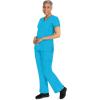 Healing Hands Women’s Scrub Pant Tori Cargo Bottoms with 5 Pockets and 2-Way Stretch Fabric 9133(Turquoise)