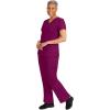 Healing Hands Women’s Scrub Pant Tori Cargo Bottoms with 5 Pockets and 2-Way Stretch Fabric 9133(Wine)