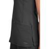 Healing Hands Women’s Scrub Top V-Neck with 2 Pockets, 2-Way Stretch, and Yoga Knit Side Panels for Slim Fit- 2245(Black)