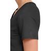 Healing Hands Women’s Scrub Top V-Neck with 2 Pockets, 2-Way Stretch, and Yoga Knit Side Panels for Slim Fit- 2245(Black)