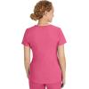 Healing Hands Women’s Scrub Top V-Neck with 2 Pockets, 2-Way Stretch, and Yoga Knit Side Panels for Slim Fit- 2245(Sugar Coral)