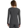 Healing Hands Women’s Underscrub Soft Knit Melissa Longsleeve Scrub Tee with Breathable & Easy Care Fabric 5047(Charcoal – 2 Pack)