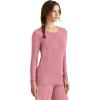Healing Hands Women’s Underscrub Soft Knit Melissa Longsleeve Scrub Tee with Breathable & Easy Care Fabric 5047(Nectar – 2 Pack)