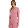 Healing Hands Women’s Underscrub Soft Knit Melissa Longsleeve Scrub Tee with Breathable & Easy Care Fabric 5047(Nectar)