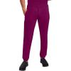 Healing Hands Men’s Scrub Jogger Pants Dante with 4 Pockets, 2-Way Stretch, and Durable Fabric 9301(Wine)