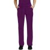 Healing Hands Women’s Scrub Pant Tori Cargo Bottoms with 5 Pockets and 2-Way Stretch Fabric 9133(Eggplant)