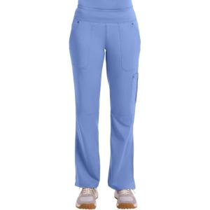 Healing Hands Women’s Scrub Pant Tori Cargo Bottoms with 5 Pockets and 2-Way Stretch Fabric 9133(Ceil)