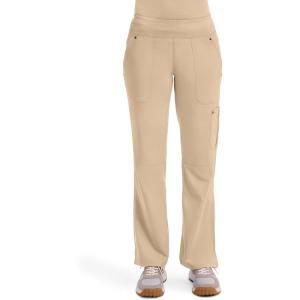 Healing Hands Women’s Scrub Pant Tori Cargo Bottoms with 5 Pockets and 2-Way Stretch Fabric 9133(Khaki)