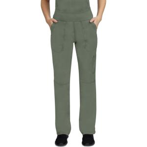 Healing Hands Women’s Scrub Pant Tori Cargo Bottoms with 5 Pockets and 2-Way Stretch Fabric 9133(Olive)