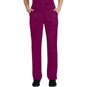 Healing Hands Women’s Scrub Pant Tori Cargo Bottoms with 5 Pockets and 2-Way Stretch Fabric 9133(Wine)