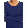Healing Hands Mackenzie Women’s Underscrub, Long Sleeve Tee with Thumbholes, Modern Fit Undershirt- 5051(Navy – 3 Pack)