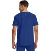 Healing Hands Men’s Medical Scrub Top Spencer with 1 Pocket, Moisture Wicking, 360° Stretch & Recycled Fibers – 2381(Galaxy Blue)