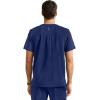 Healing Hands Men’s Medical Scrub Top Spencer with 1 Pocket, Moisture Wicking, 360° Stretch & Recycled Fibers – 2381(Navy)