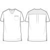 Healing Hands Men’s Medical Scrub Top Spencer with 1 Pocket, Moisture Wicking, 360° Stretch & Recycled Fibers – 2381(White)