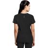 Healing Hands Scrub Top for Women Sonia Top with 3 Pockets Moisture Wicking, 360° Stretch & Recycled Fibers – 2274(Black)