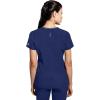 Healing Hands Scrub Top for Women Sonia Top with 3 Pockets Moisture Wicking, 360° Stretch & Recycled Fibers – 2274(Navy)