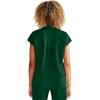 Healing Hands Women Medical Scrub Top Sandy Top with 2 Pockets, Moisture Wicking, 360° Stretch and Recycled Fiber – 2286(Dark Pine)