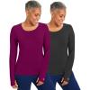Wine / Black - 2 Pack