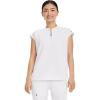 Healing Hands Women Medical Scrub Top Sandy Top with 2 Pockets, Moisture Wicking, 360° Stretch and Recycled Fiber – 2286(White)