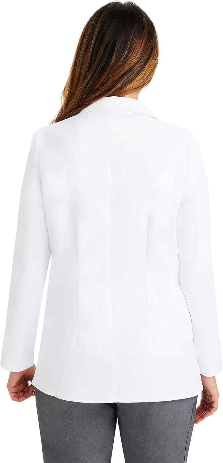 imageHealing Hands Lab Coat for Mens Luke Labcoat With 5 Pockets amp 2way Stretch Fabric 5151White