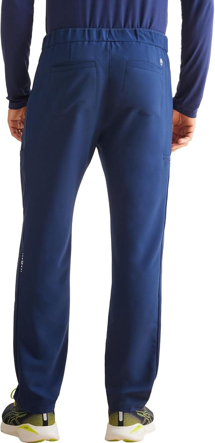 imageHealing Hands Mens Scrub Pant Nash Pant with 6 Pockets Moisture Wicking 360 Stretch amp Recycled Poly HH101Navy