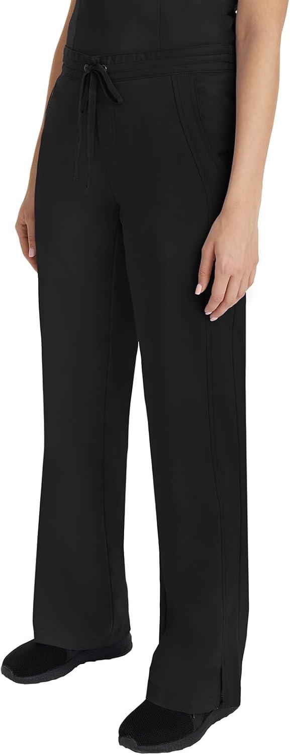 imageHealing Hands Scrub Set For Women with 5 Pockets VNeck Scrub Top 2278 and Taylor Pants 9095 with 2Way Stretch TechnologyBlack