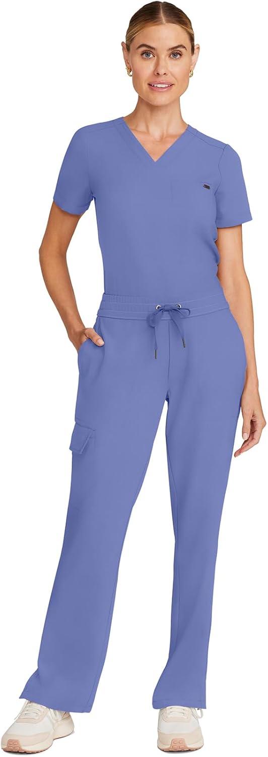 imageHealing Hands Scrubs for Women Medical Pant Drawstring Straight Leg Bottoms HH153Ceil