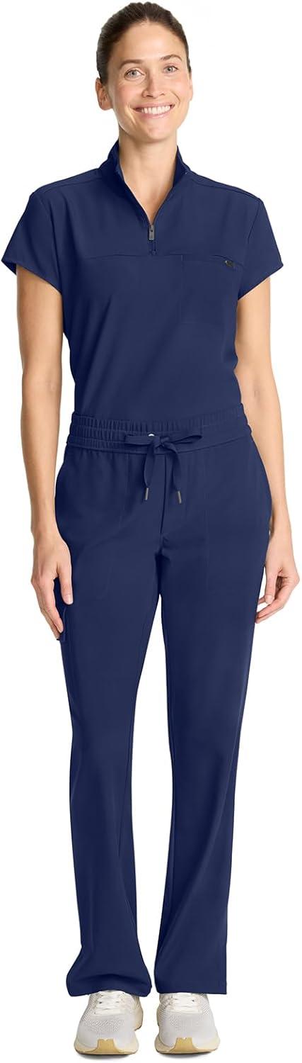 imageHealing Hands Scrubs for Women Medical Pant Drawstring Straight Leg Bottoms HH153Navy