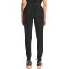 Healing Hands Joggers Scrub Pants for Women Mid-Rise Bottoms with Bekah Drawstring HH155(Black)