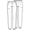 Healing Hands Joggers Scrub Pants for Women Mid-Rise Bottoms with Bekah Drawstring HH155(Twilight Blue)