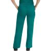 Healing Hands Scrub Set For Women with 5 Pockets, V-Neck Scrub Top 2278, and Taylor Pants 9095 with 2-Way Stretch Technology(Hunter)