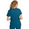 Healing Hands Scrubs for Women Jill Scrub Top V-Neck Modern Fit with 2 Patch Pockets and 2-Way Stretch Fabric 2320(Caribbean)
