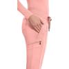 Healing Hands Women’s Jogger Scrub Pant 7 Pockets Elastic Drawstring, with Moisture Wicking & 2-Way Stretch Technology – 9244(Blushing Peach)
