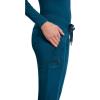 Healing Hands Women’s Jogger Scrub Pant 7 Pockets Elastic Drawstring, with Moisture Wicking & 2-Way Stretch Technology – 9244(Caribbean)