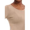 Healing Hands Women’s Underscrub Soft Knit Melissa Longsleeve Scrub Tee with Breathable & Easy Care Fabric 5047(Desert Taupe)
