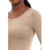 Healing Hands Women’s Underscrub Soft Knit Melissa Longsleeve Scrub Tee with Breathable & Easy Care Fabric 5047(Desert Taupe)