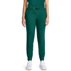 Healing Hands Joggers Scrub Pants for Women Mid-Rise Bottoms with Bekah Drawstring HH155(Hunter)