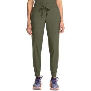 Healing Hands Joggers Scrub Pants for Women Mid-Rise Bottoms with Bekah Drawstring HH155(Olive)
