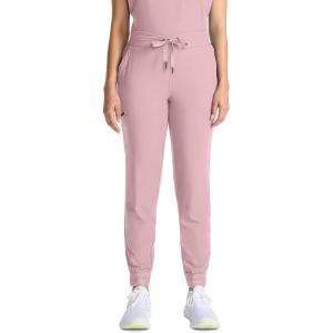 Healing Hands Joggers Scrub Pants for Women Mid-Rise Bottoms with Bekah Drawstring HH155(Pink Pearl)